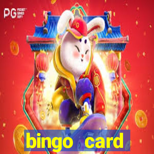 bingo card generator with pictures